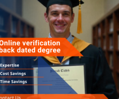 Law Back Date Degree Certificates