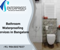 Bathroom Leakage Waterproofing Solutions in Bangalore at Affordable Price