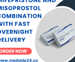 MTP Kit USA - Mifepristone and Misoprostol Combination with Fast Overnight Delivery