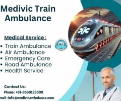 Safe Transfer of Patients Possible with Medivic Train Ambulance services in Patna