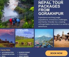 6 Exclusive Nepal Tour Packages from Gorakhpur, Gorakhpur to Nepal Tour Package