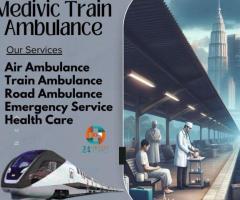 Medivic Train Ambulance in Patna provides services in times of emergency