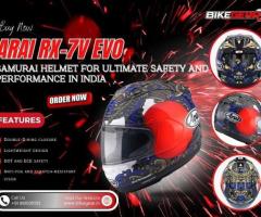 Buy Now Arai RX-7V Evo Samurai Helmet in India