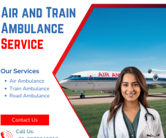 Greenbird Air and Train Ambulance Service in Agra for Better Transport facilities