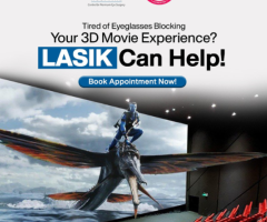 Experience 3D Movies Without Glasses – Get LASIK Today