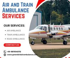 Greenbird Air and Train Ambulance Service in Agartala Relocate Patients Swiftly