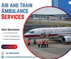 Greenbird Air and Train Ambulance Service in Ahmedabad Relocate Patients Swiftly