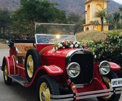 vintage car for wedding