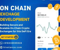 On Chain Exchange Development Solution - Hivelance