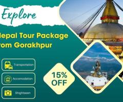 Nepal tour package from Gorakhpur