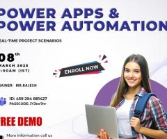 Power Apps & Automate Online Training | Join Free Demo