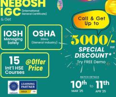 NEBOSH IGC Ramadan Special Offers in Kochi