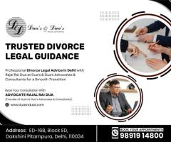 Expert Divorce Legal Advice in Delhi