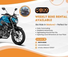 Weekly Bike Rental in Madurai,