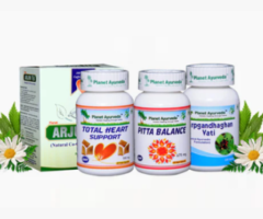 Natural Ayurvedic Treatment For Hypertension - Hypertension Care Pack By Planet Ayurveda