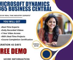 Dynamics 365 Business Central Training in Bangalore - India