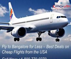 Cheap Flights to Bangalore from USA – 123GoAir