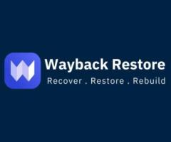 Wayback Restore - $20 full website Restoration