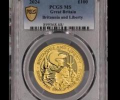 1oz Gold Britannia & Liberty Coin PCGS MS69 - Bullion House