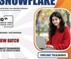 New Snowflake Online Training Batch – Enroll Now!