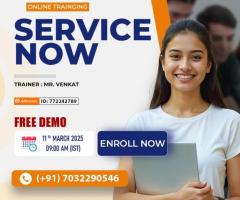 ServiceNow Online Course Free Demo 11th Mar