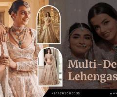 Exclusive Multi-Designer Lehenga Collections Available