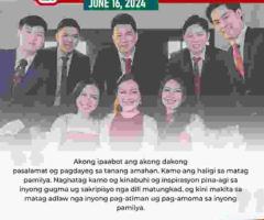 Happy Father's Day: Honoring the Pillars of Love and Family with Vice Mayor 'Wekwek' Uy