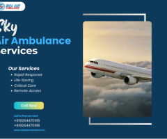 Affordable Air Ambulance from Guwahati to Delhi with Refined Pre-Hospital Care