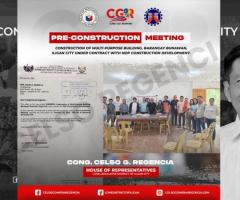 Congressman Celso Regencia’s Vision: Transforming Barangay Bunawan with a Multi-Purpose Building