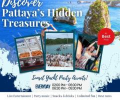 Discover Pattaya’s Hidden Treasures – Sunset Yacht Party Awaits! 