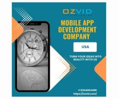 Hire Skilled Mobile App Developers in USA – OZVID Technologies