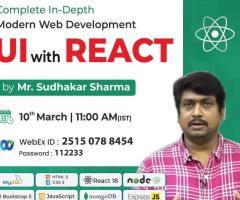 Free Demo on UI Full Stack Web Development with ReactJS Online Training