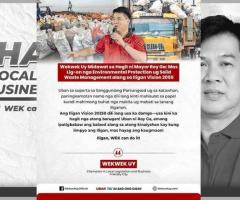 Vice Mayor Aspirant Wekwek Uy Accepts Mayor Roy Ga’s Challenge