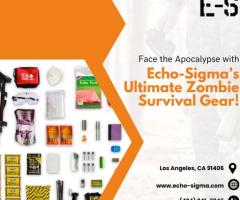 Face the Apocalypse with Echo-Sigma’s Ultimate Zombie Survival Gear!