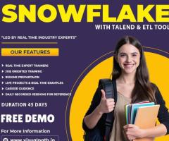 Snowflake Training Institute in Hyderabad - Visualpath