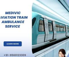 Book Medically Certified Medivic Aviation Train Ambulance Services in Bangalore