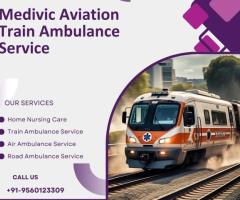 Medivic Aviation Train Ambulance Services during Transfer in Mumbai