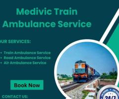 Medivic Train Ambulance in Allahabad always saves Patients' Lives during Transfer