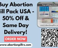 Buy Abortion Pill Pack USA - 50% Off & Same Day Delivery!