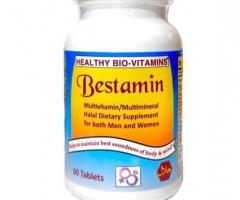 Bestamin - Halal Gelatin Free Multi-Vitamin  60 counts