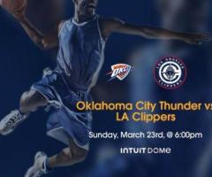 Oklahoma City Thunder vs LA Clippers Tickets Mar 23