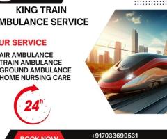 Affordable and Quality Train Ambulance in Silchar is Offered by King