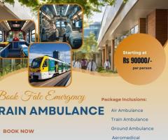 Get Shifting Facilities Available at Falc Emergency Train Ambulance in Allahabad