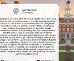 Georgetown University scholarship