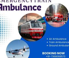 The Falc Emergency Train Ambulance in Bangalore is accessible for the transfer of any patient.