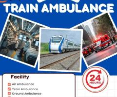 Falc Emergency Train Ambulance in Guwahati Provides Life-saving Transfer Services