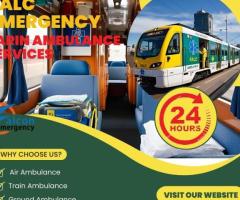 Falc Emergency Train Ambulance in Bhopal Provides Secure Hospital Transportation Services