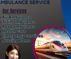 Medivic Train Ambulance Services in Guwahati offers a worry-free transfer With your patients