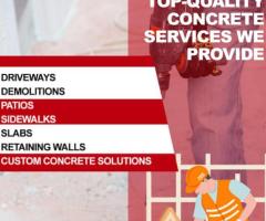 Concrete Driveway Contractors near me