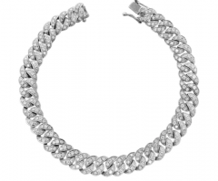 The Diamond Cuban Bracelet - Diamond Jewelry - the 10jewelry
